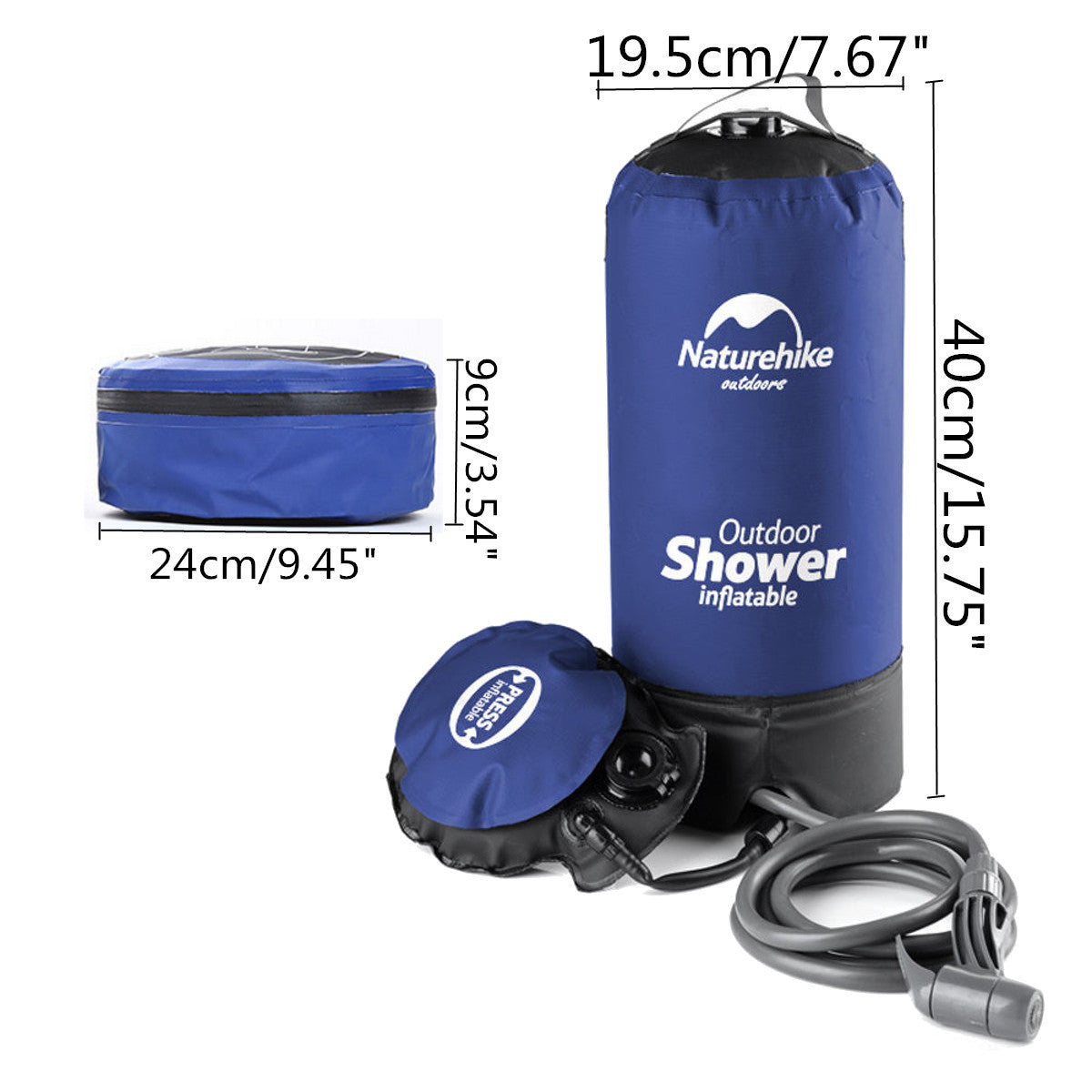 Outdoor Camping Folding Shower Bag