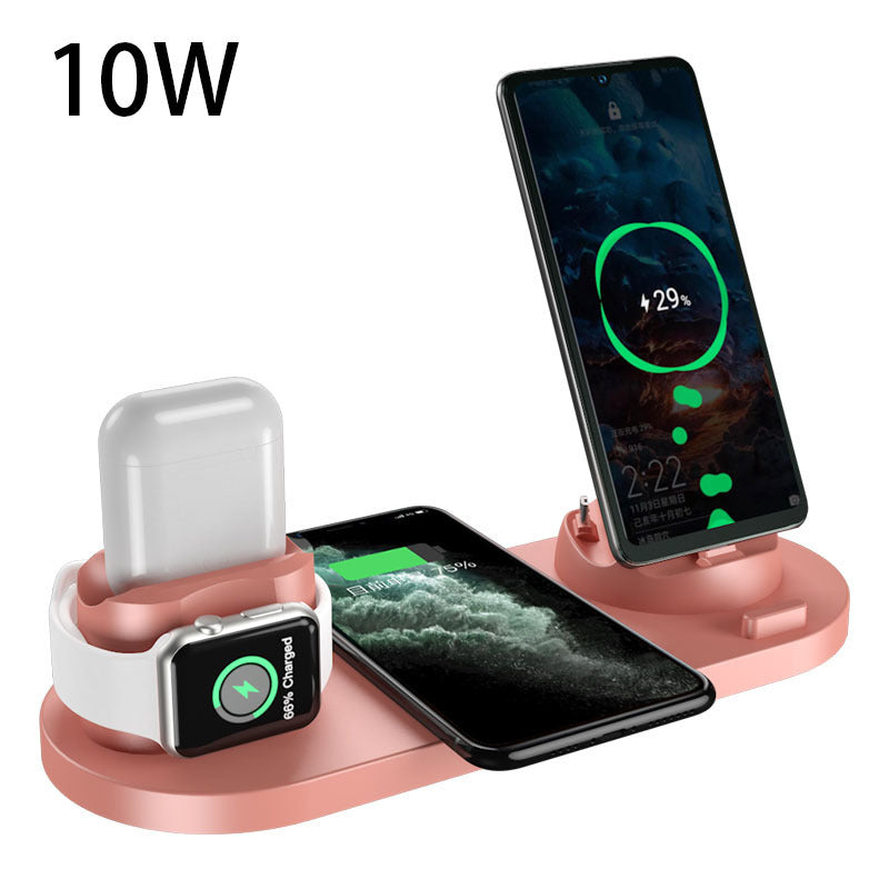 Wireless 6 In 1 Charging Dock Station